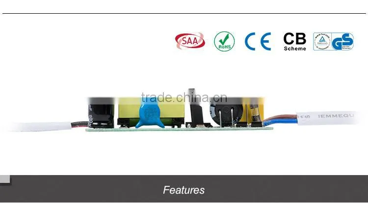 High efficiency constant current 24W 300ma led driver