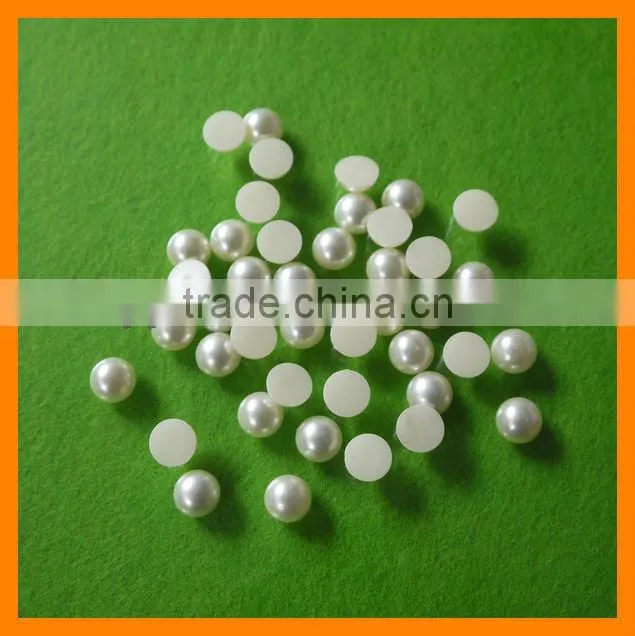 Round Flat Back Pearl/Loose Pearl