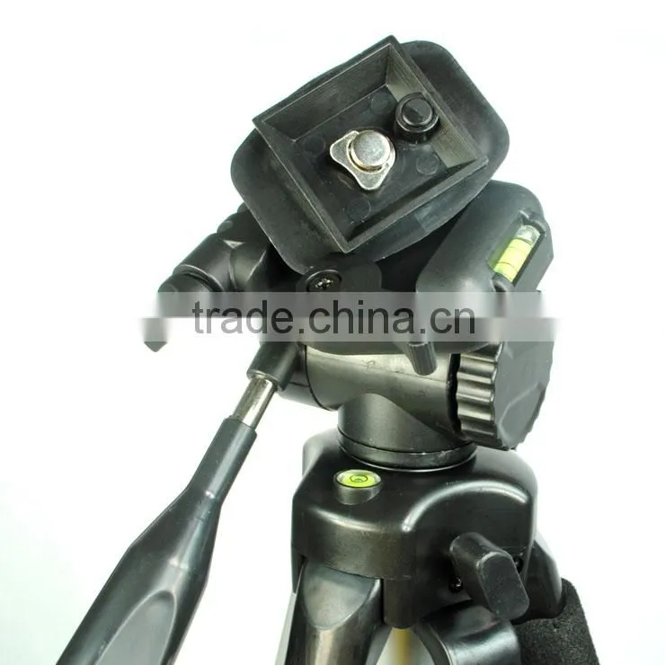 62" Cheaper Black professional camera tripod stand for camera