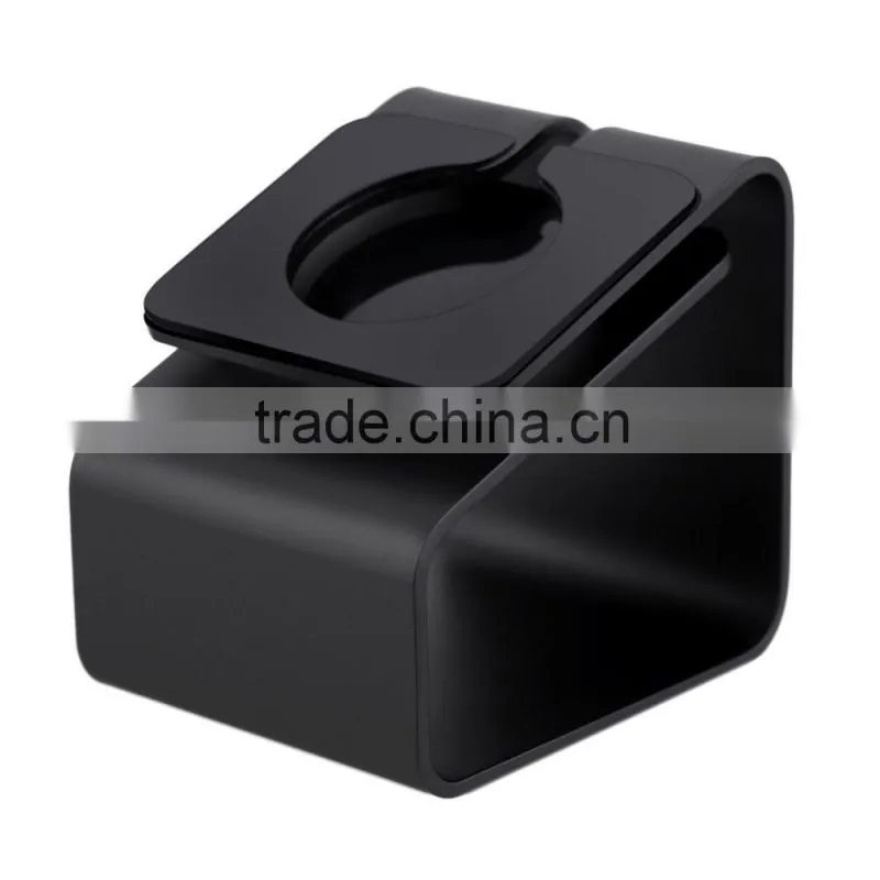 Aluminum Metal Charging Stand for Apple Watch Magnetic Charger & Wireless Charger Iwatch Charging Station Bracket Dock 38mm 42mm