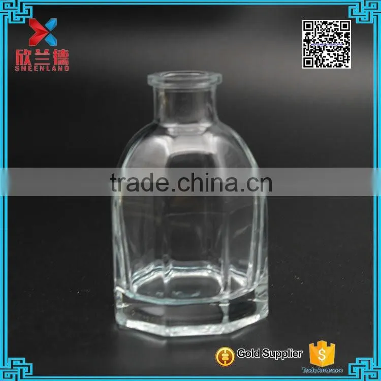 special design lamp shaped high quality white glass bottle for aroma diffuser