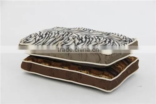 Wild Animal Pattern Plush for Indoor &Outdoor use Pet bed