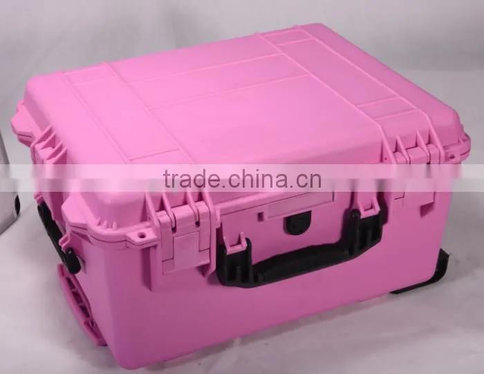 Hard Waterproof Case With Wheels For Equipment