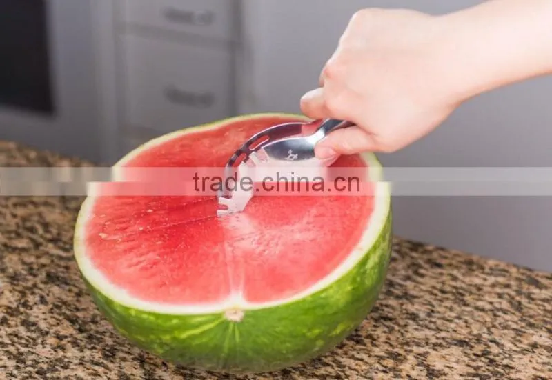 High quality useful stainless steel watermelon slicer houseware