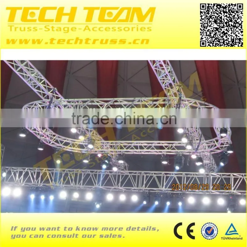 6m 4m 3m Aluminium Roof Truss System , Roof Truss System