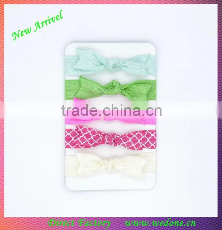 Elastic Bow Hair Tie Bracelet