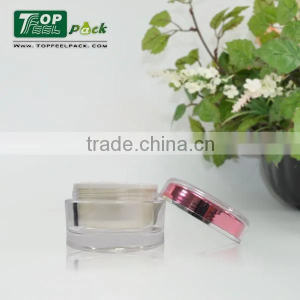 cosmetic jars plastic 200ml