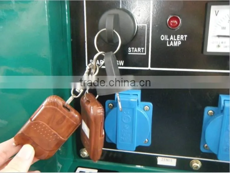 single phase ac diesel generator 220v