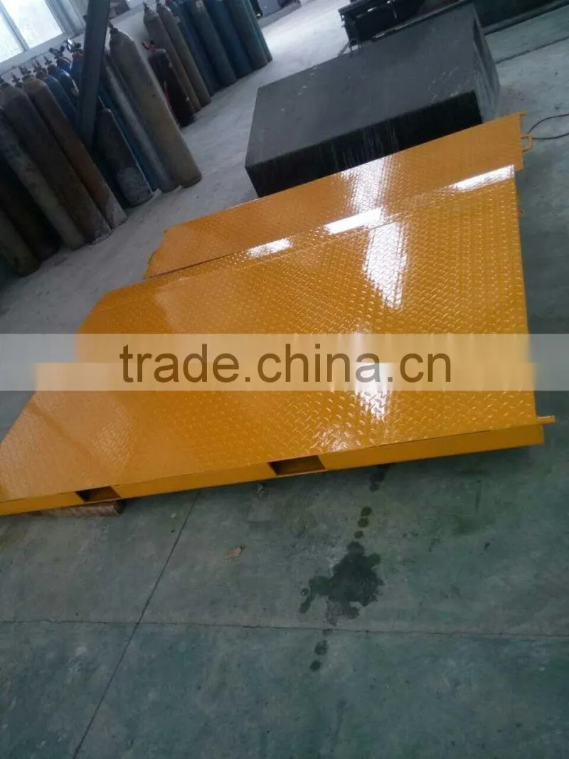 mobil 6.5 tons capacity container ramp