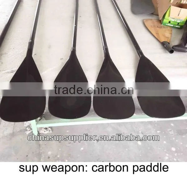 Blue painting surf style stand up paddle board