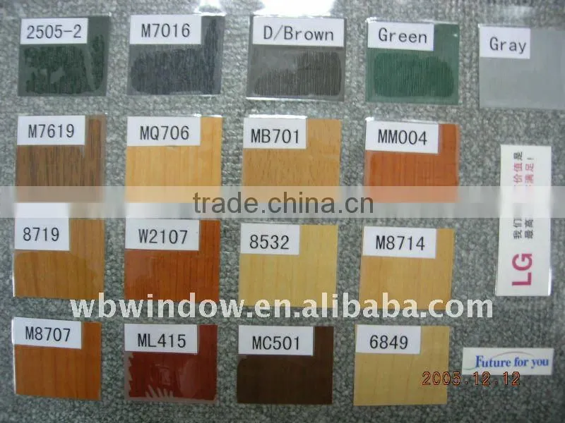 pvc tilt and turn inward windows, high quality house window