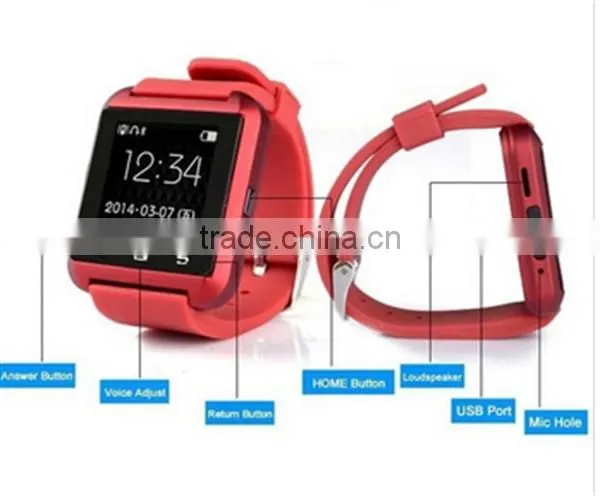 2015 Newest Factory Price High Quality Smart Bluetooth Watch U8