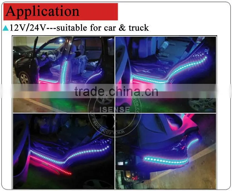 Slim fit led ring light led strip 3014, oem auto parts car exterior decoration led light
