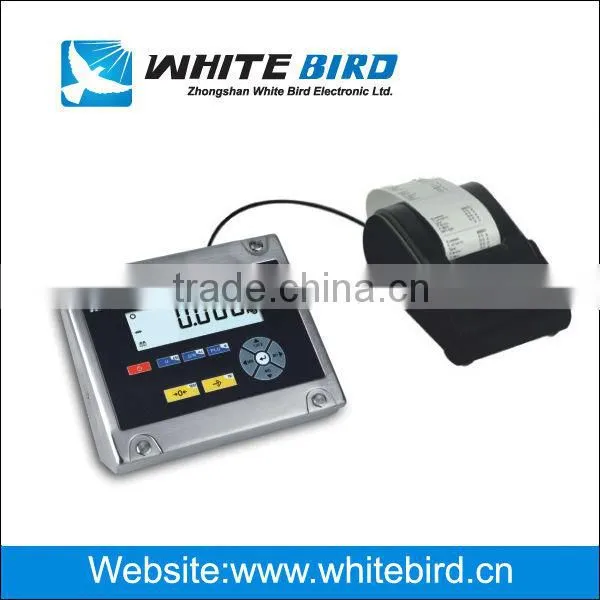 Weighing indicator,I30, RS232C ABS housing, High backlight display, with an adapter, 6000 divisions