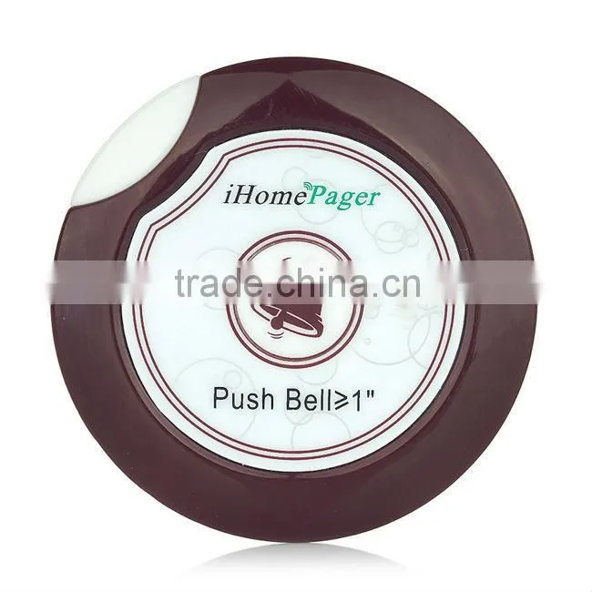 Ultra thin call button used for restaurant waiter calling