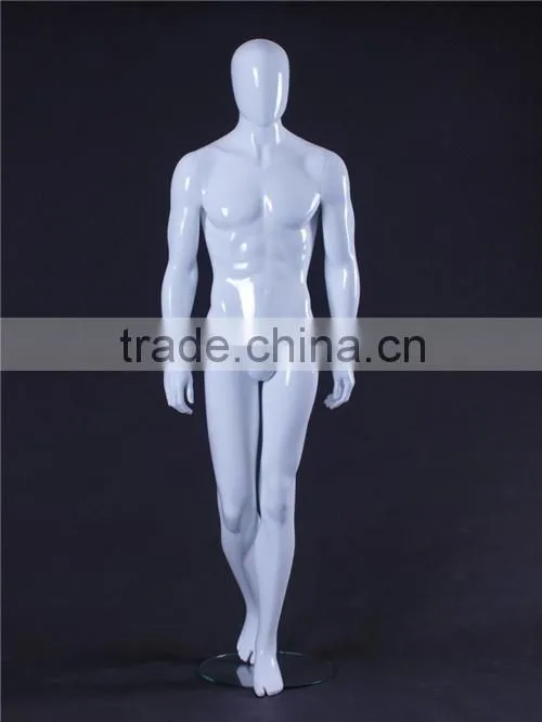 Adjustable sexy lifelike male mannequin for sale