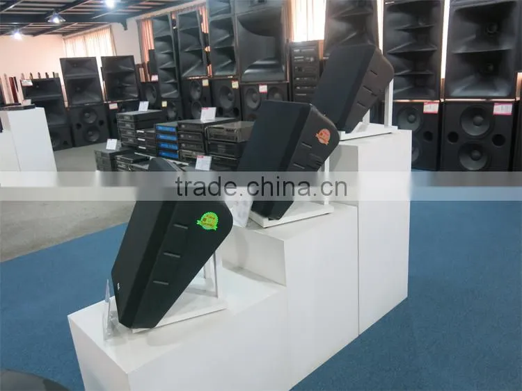 hanging active stage speaker box for live show/ concert/sound box