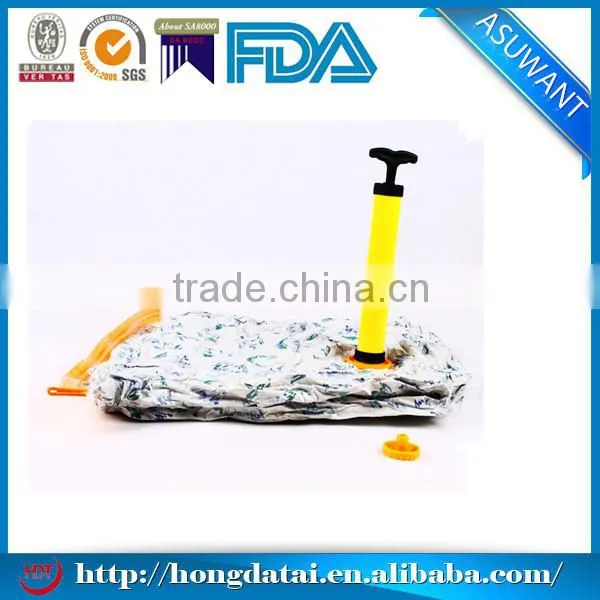Compressed vacuum bags for food,vacuum seal storage bags