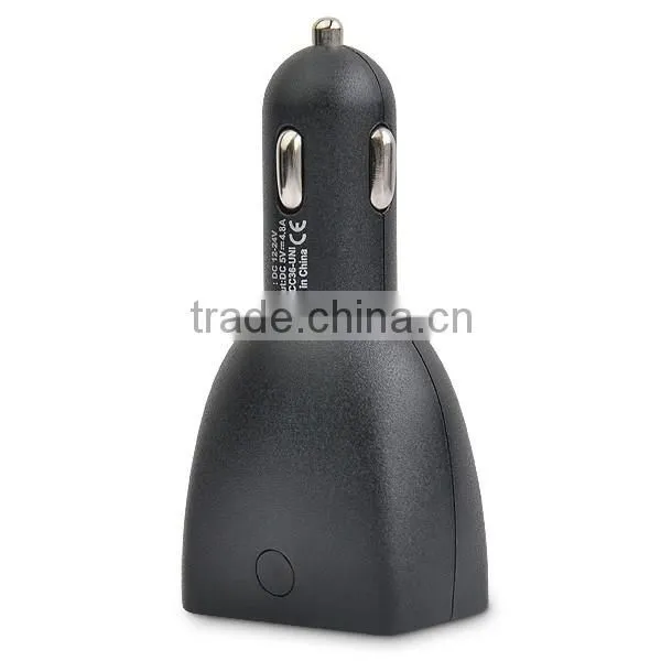 2016 new design adapter 4 port usb car charger for mobile phone
