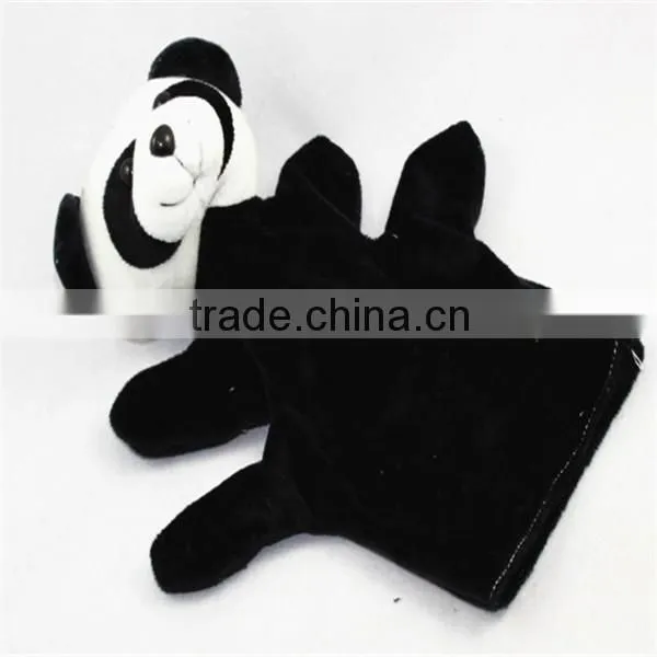 Cute Animal Plush Hand Puppet Gloves Animal Head Hand Puppet