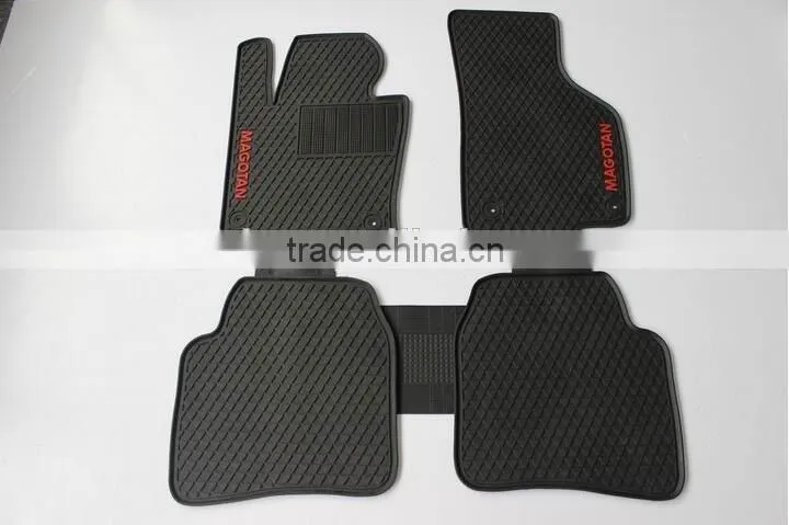 2016 New Custom Fit Full Set Rubber Car Floor Mats For VW MAGOTAN