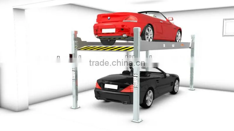 Portable garage 2 levels car parking lift