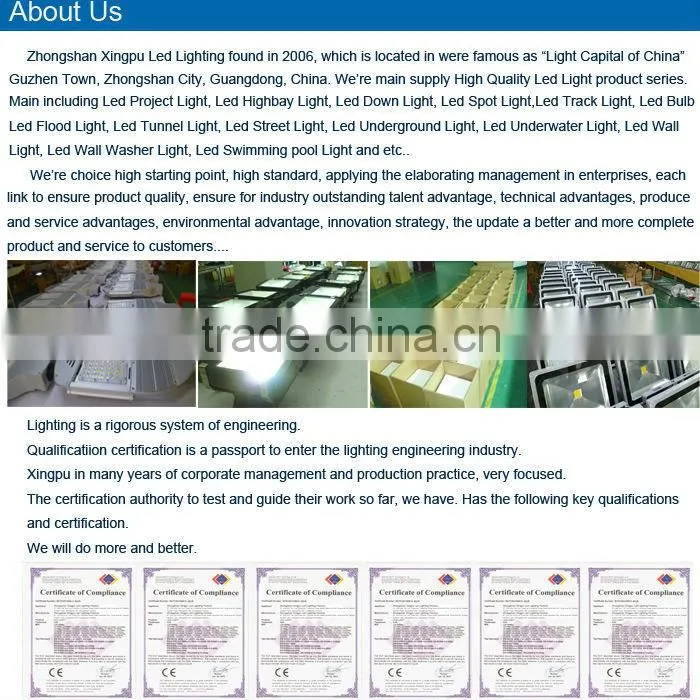 Waterproof light fixture Led 100W, buy direct from China manufacture