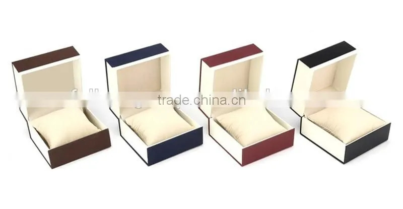 PU leather handmade luxury watch storage box