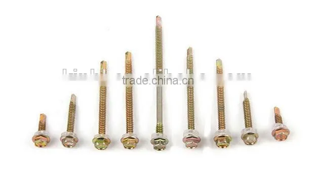 stainless steel hexagon self drilling screws
