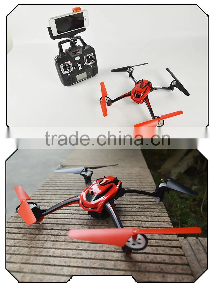 Headless & Auto Home 2.4G wifi rc drone fpv toys with camera.