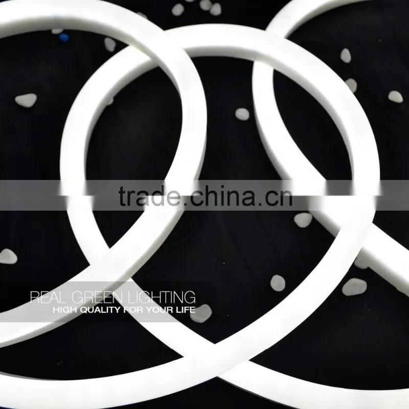 Cool White LED Neon Rope Light Ultra Brightness White Flexible Color white LED Neon Flex Rope Light