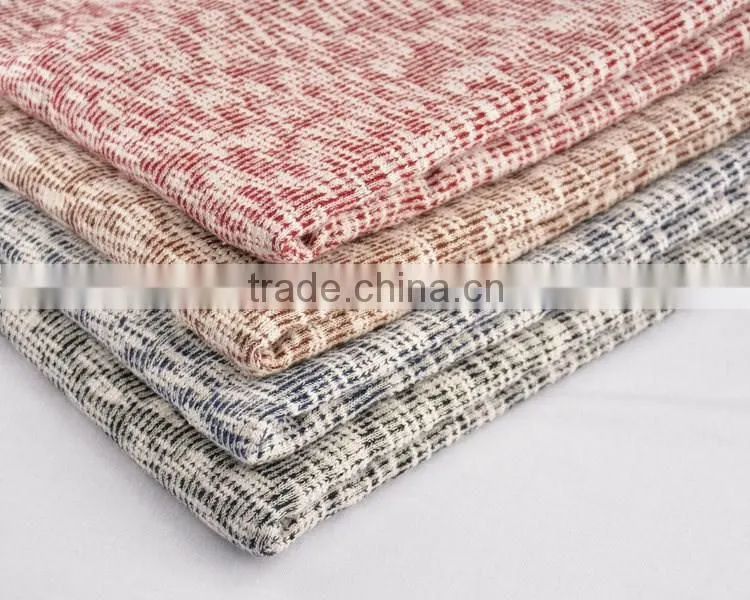 Jiufan textile 100 cotton knit football shirt maker soccer jersey fabric