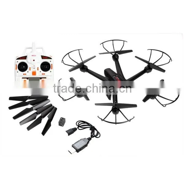 X600 X-Series 4CH 2.4G 6 Axis 3D Roll One Key Return RC Hexacopter Drone Black#AM002913