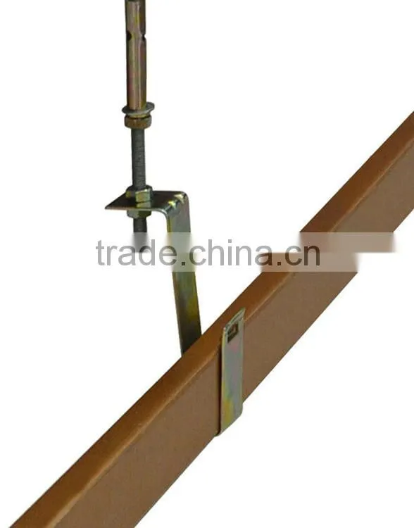 Gypsum board ceiling accessories / t bar suspended ceiling tile accessories