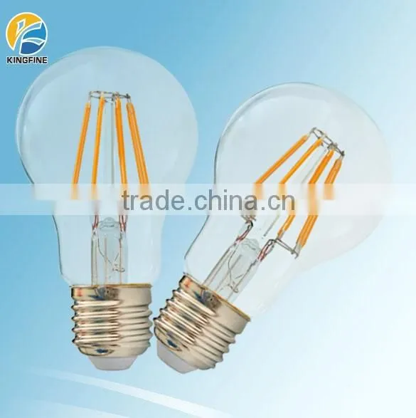 110lm/w cri80 2W 4W 6w 8w 220-240V E27 E14 led filament bulb,360 degree led bulb,edison led filament bulb