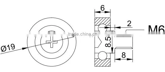 Specialized in Sliding roller sliding cabinet and wardrobe wheel in China