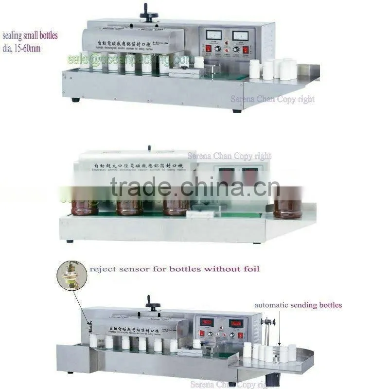 automatic tabletop sealing machine for plastic/glass bottles(OPTS-121)