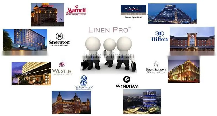 LinenPro China Hotel Linen Suppliers Egyptian Cotton Bed Linen for Hotels