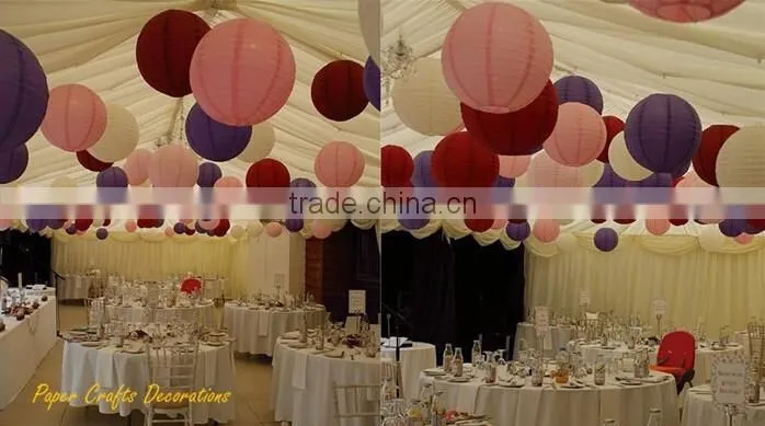 Fashion wedding paper lanterns wedding decoration products