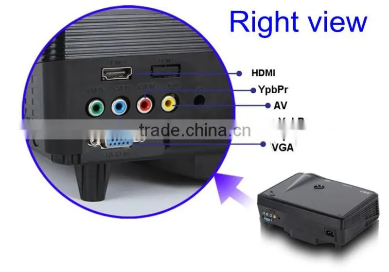portable dvd projector for Business & Education made in china CRE X300
