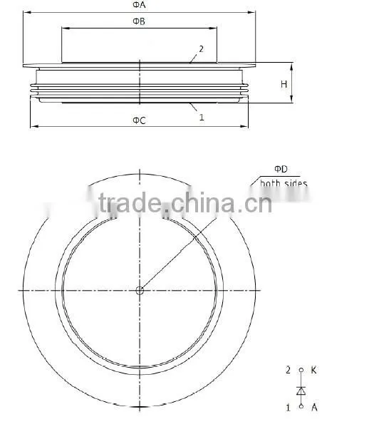 3000 amp rectifier 4500V