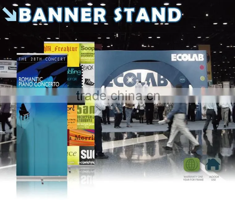 Custom mini roller banner