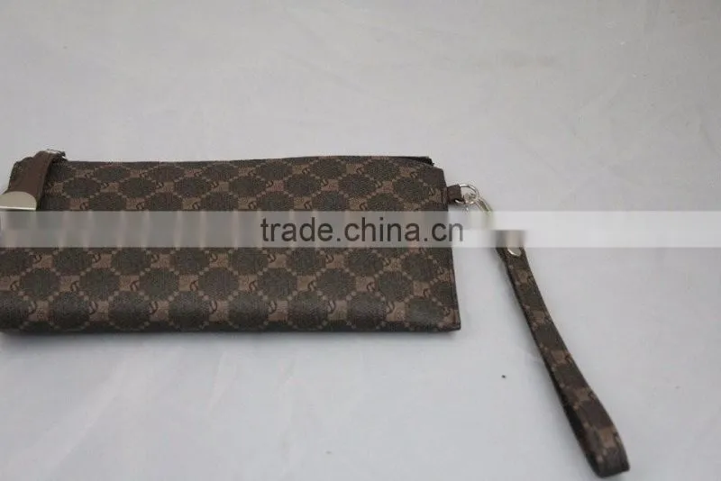 2016 top sale high-end pu leather men's wallet ,mature luxury factory price wallet for men