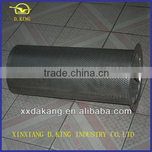 portable removable wire mesh filter basket for chemical industry