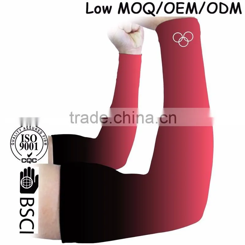 (Trade Assurance) sun protectio low MOQ compression arm sleeves