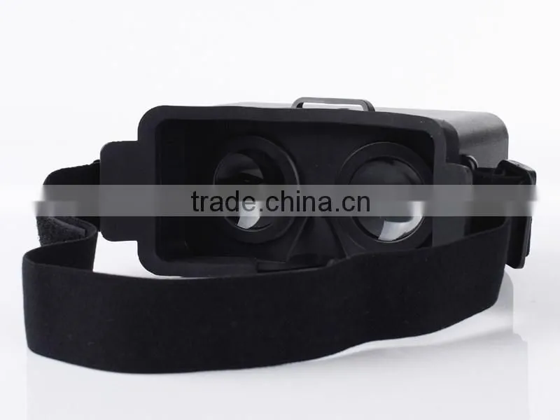 3D Virtual VR Reality Sex Mp4 Player Video Glasses For iPhone 5 5s 5c Cardboard Head Mount Plastic Virtual Reality 3D Glasses