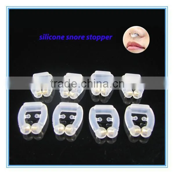 FDA food grade clear silicone nose clip