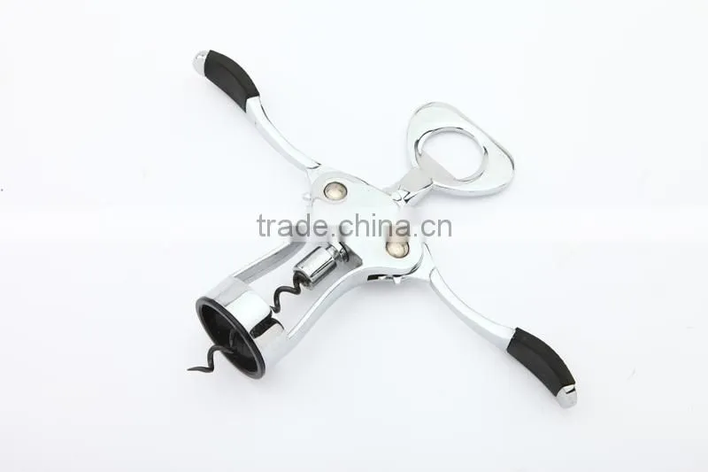 hot sale personalized antique electric mirror wine opener set with stopper