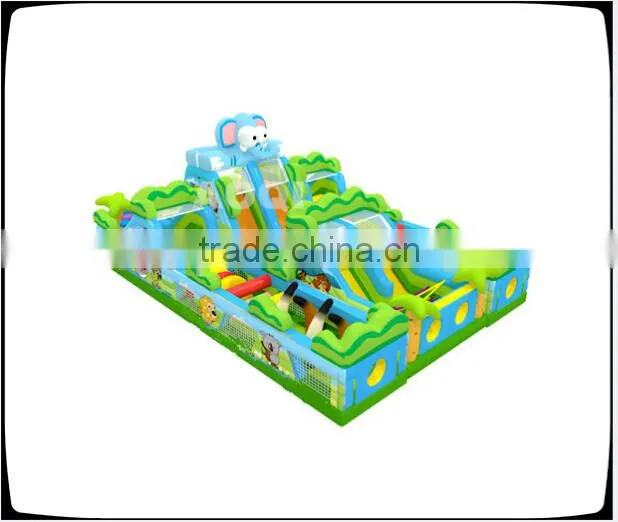 new design inflatable obstacle course for kids/inflatable tunnel play game