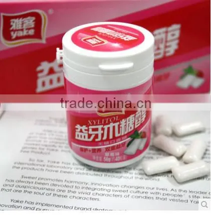 56g Yiya chewing gum with vitamin C